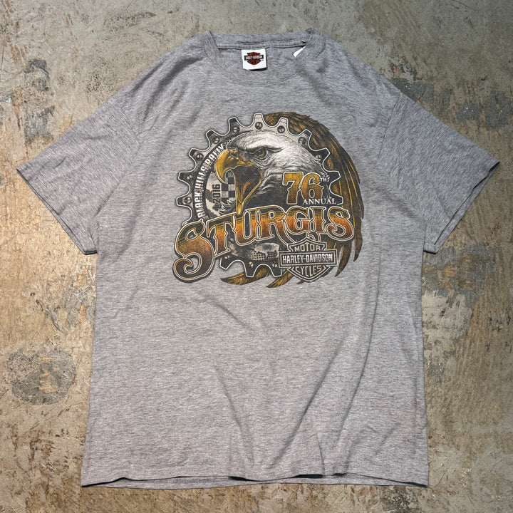 二手衣服Harley-Davidson/哈雷戴维森/印花T恤/尺寸L相当