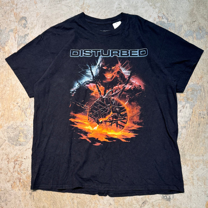 古着 DISTURBED/ ディスターブド/ アーティストTシャツ/サイズXL