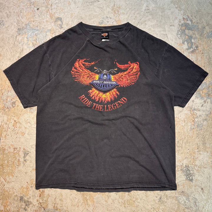 古着 USA製 Harley-Davidson/ハーレーダビッドソン/ プリントTシャツ/ サイズ2XL