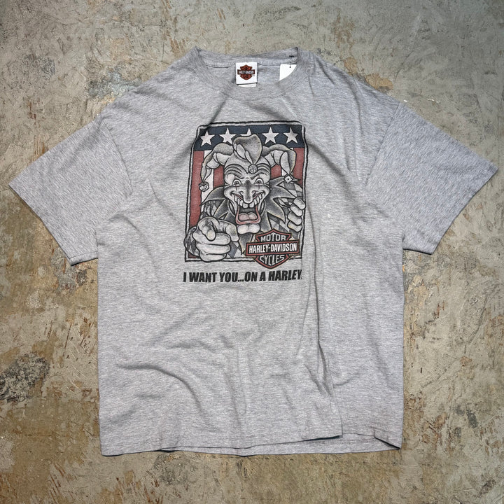 古着 USA製 Harley-Davidson/ハーレーダビッドソン/ プリントTシャツ/ サイズXL