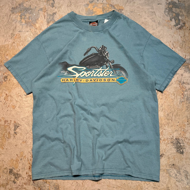 古着 USA製 Harley-Davidson/ハーレーダビッドソン/ プリントTシャツ/ サイズXL