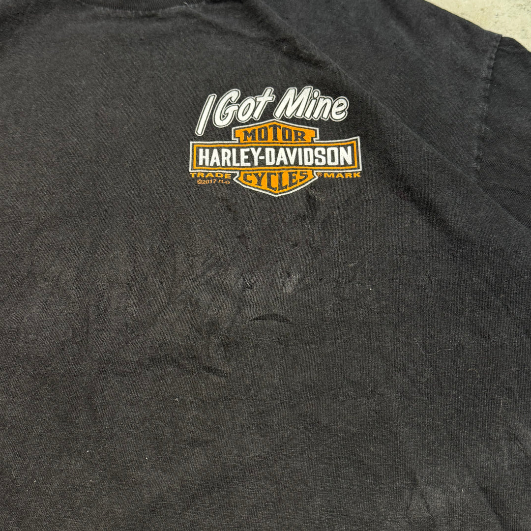 古着 Harley-Davidson/ハーレーダビッドソン/ プリントTシャツ/ サイズXL相当