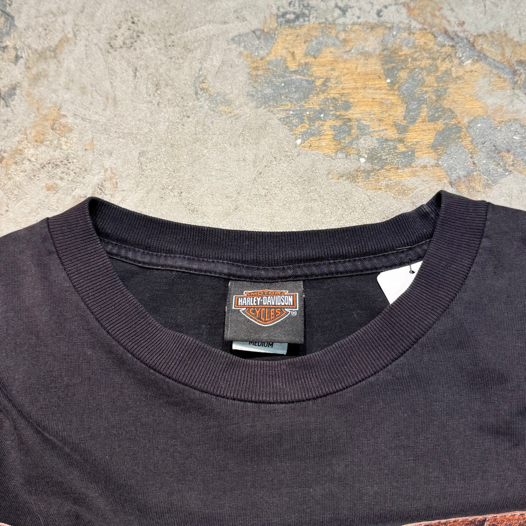 古着 USA製 Harley-Davidson/ハーレーダビッドソン/ プリントTシャツ/ サイズM