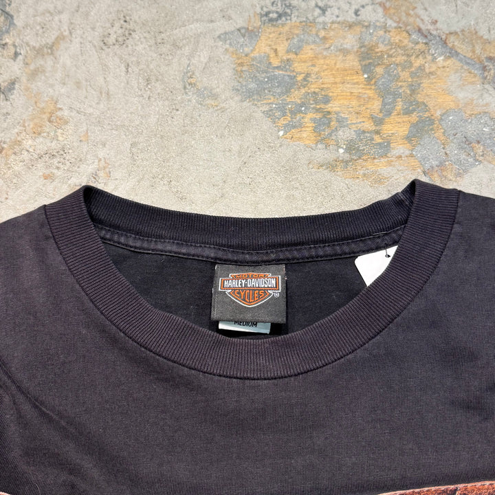 古着 USA製 Harley-Davidson/ハーレーダビッドソン/ プリントTシャツ/ サイズM