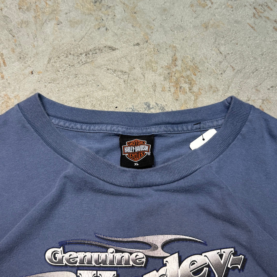 古着 USA製 Harley-Davidson/ハーレーダビッドソン/ プリントTシャツ/ サイズXL