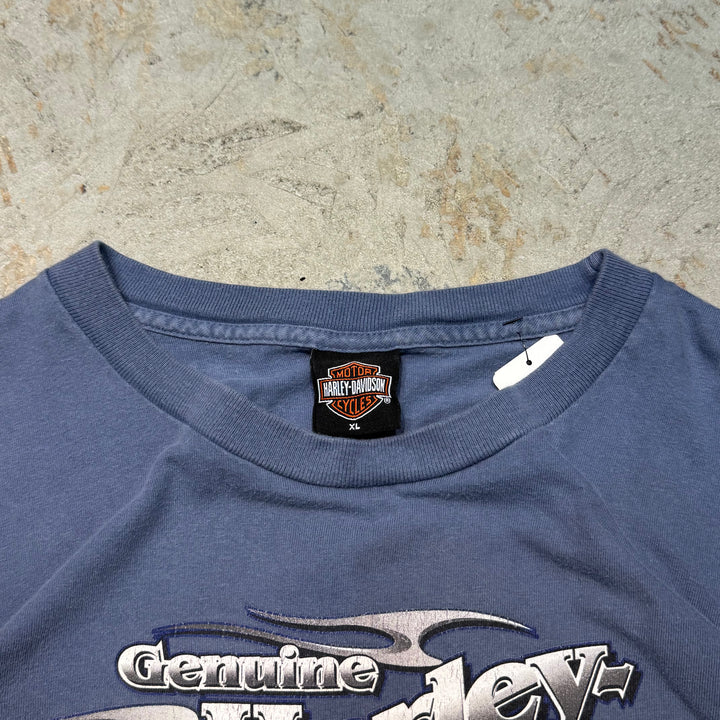 古着 USA製 Harley-Davidson/ハーレーダビッドソン/ プリントTシャツ/ サイズXL