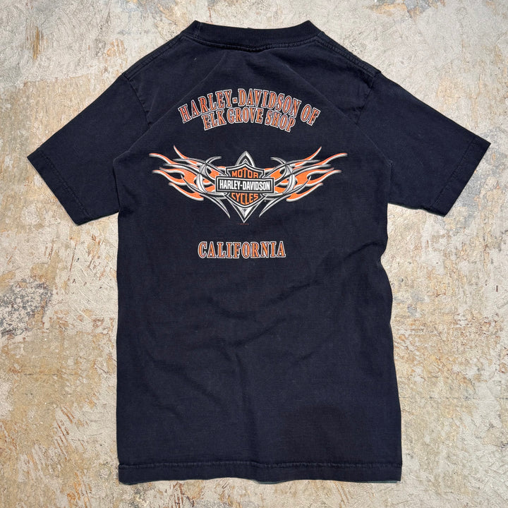 古着 USA製 Harley-Davidson/ハーレーダビッドソン/ プリントTシャツ/ サイズS