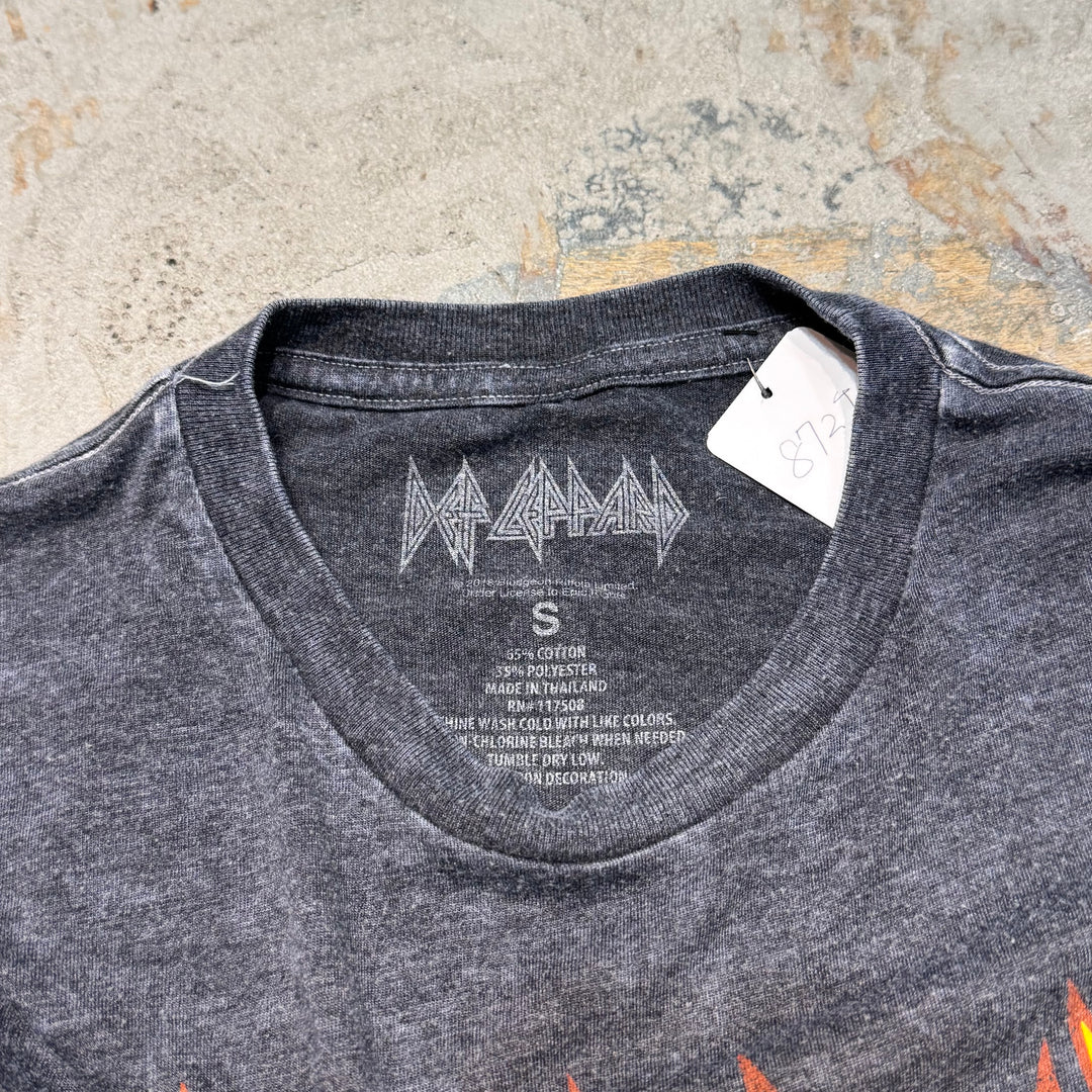 古着 DEF LEPPARD/ デフレレパード/ アーティストTシャツ/ サイズS