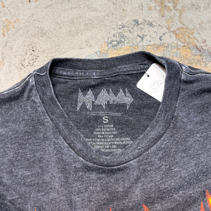 古着 DEF LEPPARD/ デフレレパード/ アーティストTシャツ/ サイズS