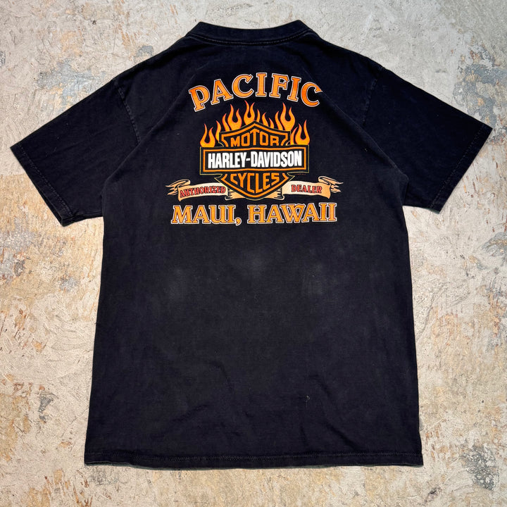 古着 USA製 Harley-Davidson/ハーレーダビッドソン/ プリントTシャツ/ サイズXL