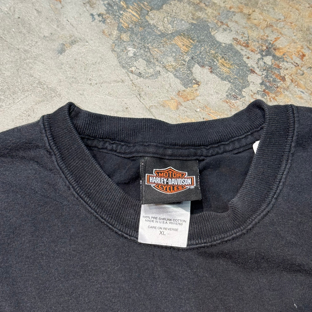 Used clothing Made in USA Harley-Davidson/Harley-Davidson/Printed T-shirt/Size XL