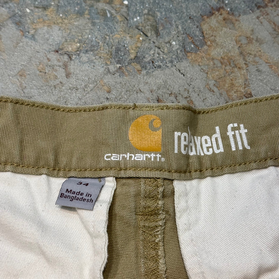 古着 Carhartt/ カーハート/ キャンバスワークショーツ/ 実寸サイズ33