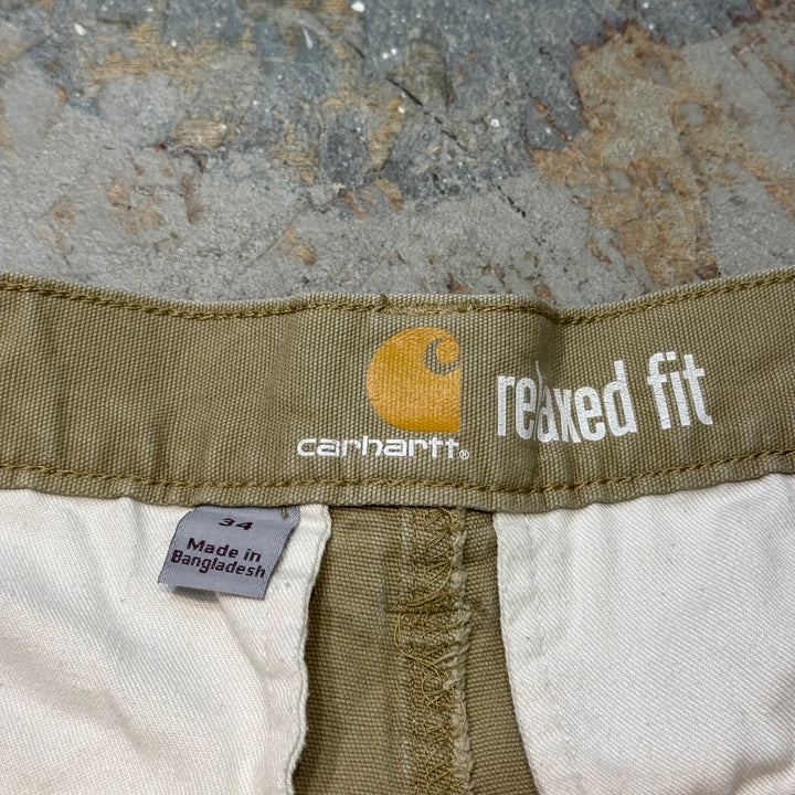 古着 Carhartt/ カーハート/ キャンバスワークショーツ/ 実寸サイズ33