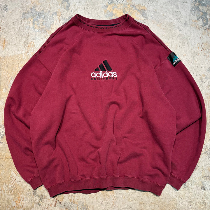 古着 90's adidas/アディダス/クルーネックスウェット/ サイズXL