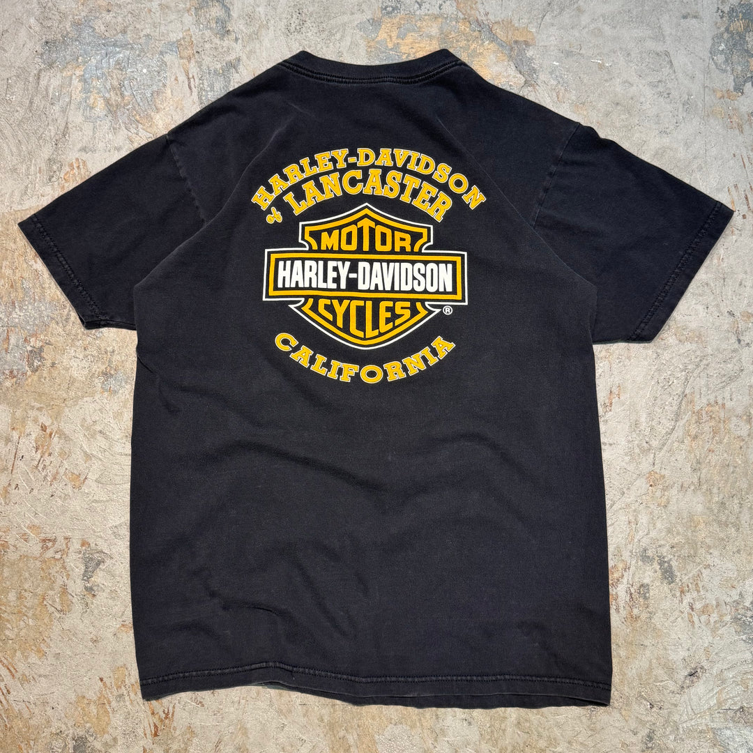 古着 USA製 Harley-Davidson/ハーレーダビッドソン/ プリントTシャツ/ サイズL