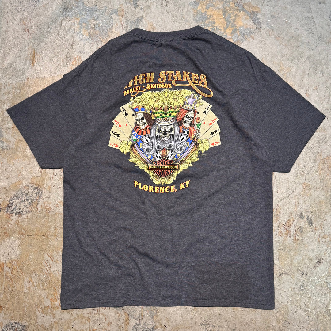 古着 USA製 Harley-Davidson/ハーレーダビッドソン/ プリントTシャツ/ サイズXL相当