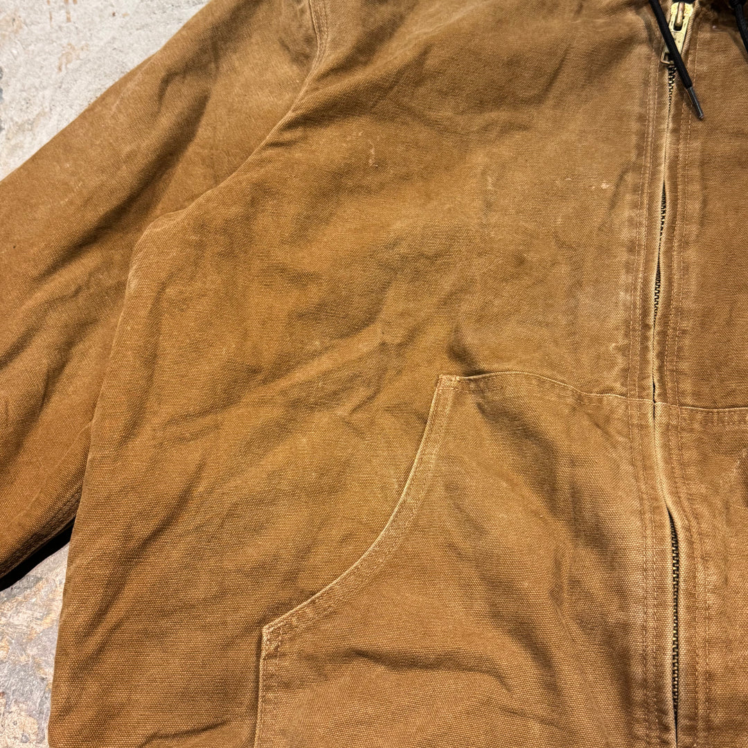 중고 의류 Carhartt/ Active Jacket/ Duck Fabric/ Quilted Lining/ Size XL