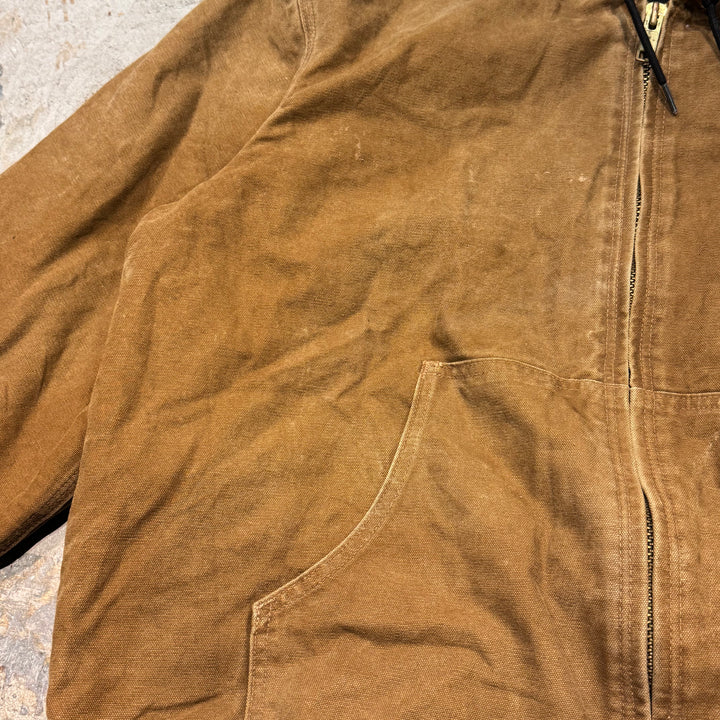중고 의류 Carhartt/ Active Jacket/ Duck Fabric/ Quilted Lining/ Size XL