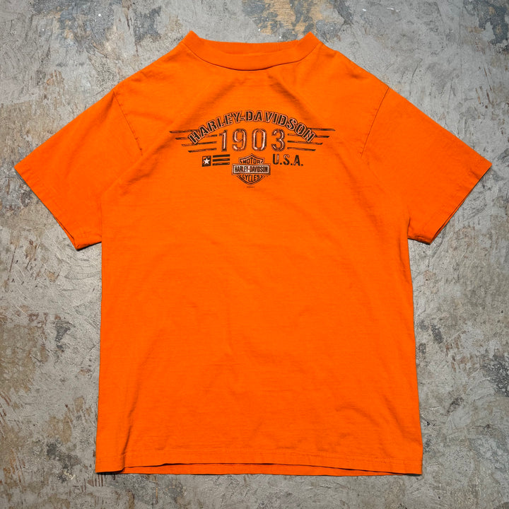古着 USA製 Harley-Davidson/ハーレーダビッドソン/ プリントTシャツ/ サイズL