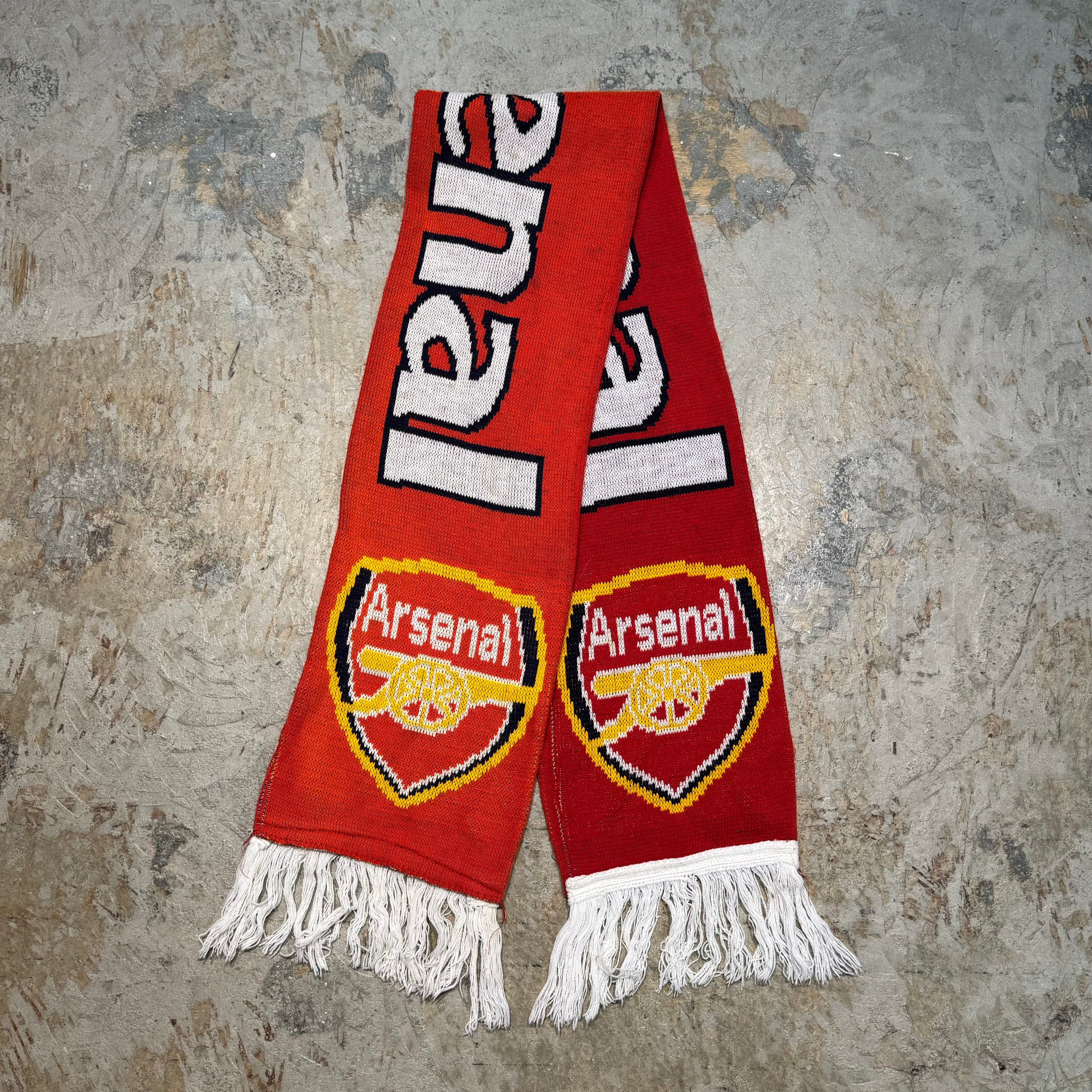 Arsenal（アーセナル）公式マフラー 大砲ロゴ THE GUNNERS Arsenal（アーセナル）公式マフラー 大砲ロゴ THE GUNNERS 王立兵器