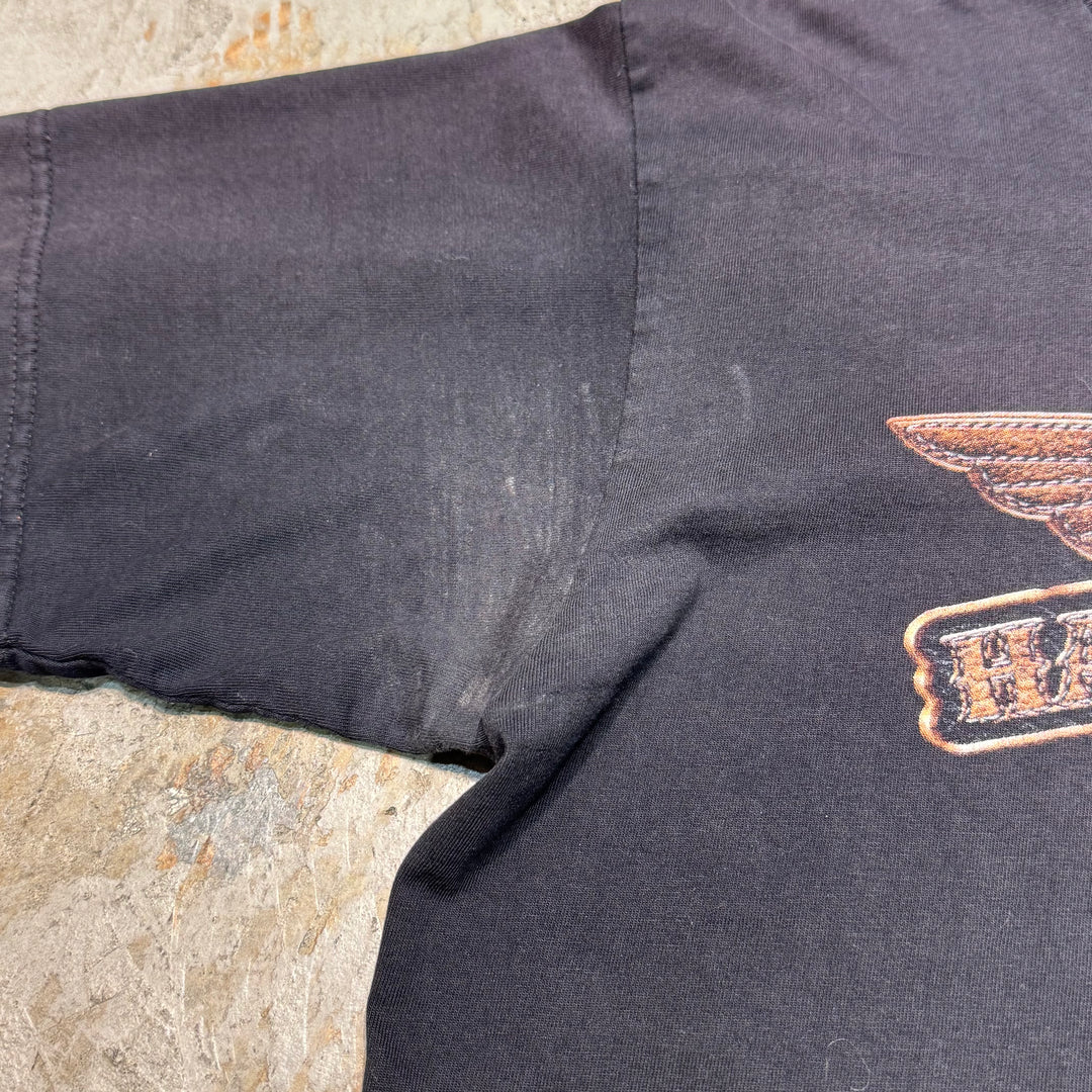 古着 USA製 Harley-Davidson/ハーレーダビッドソン/ プリントTシャツ/ サイズM