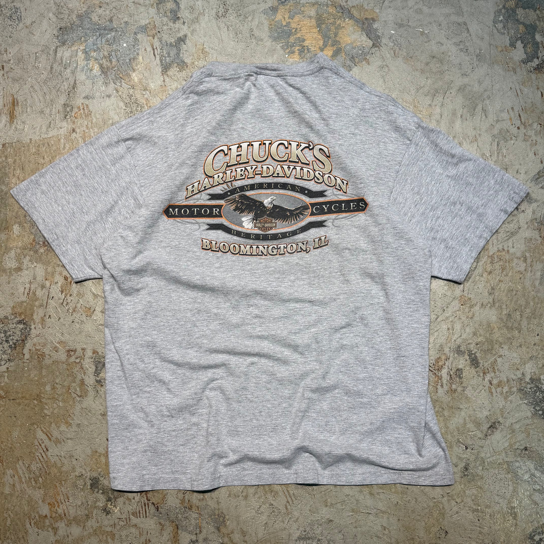 古着 USA製 Harley-Davidson/ハーレーダビッドソン/ プリントTシャツ/ サイズXL