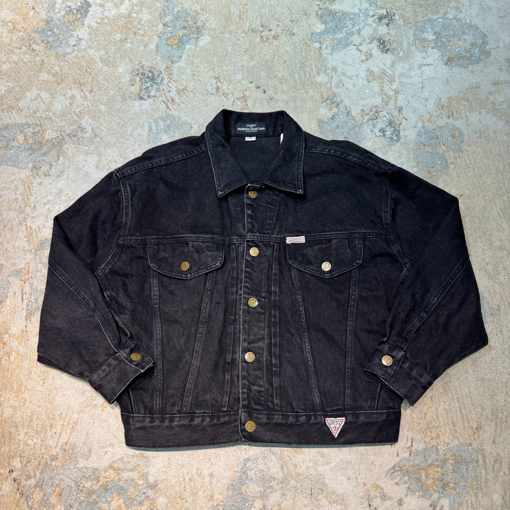 古着 USA製 GUESS BY GEORGES MARCIANO/ゲス/デニムジャケット/Gジャン