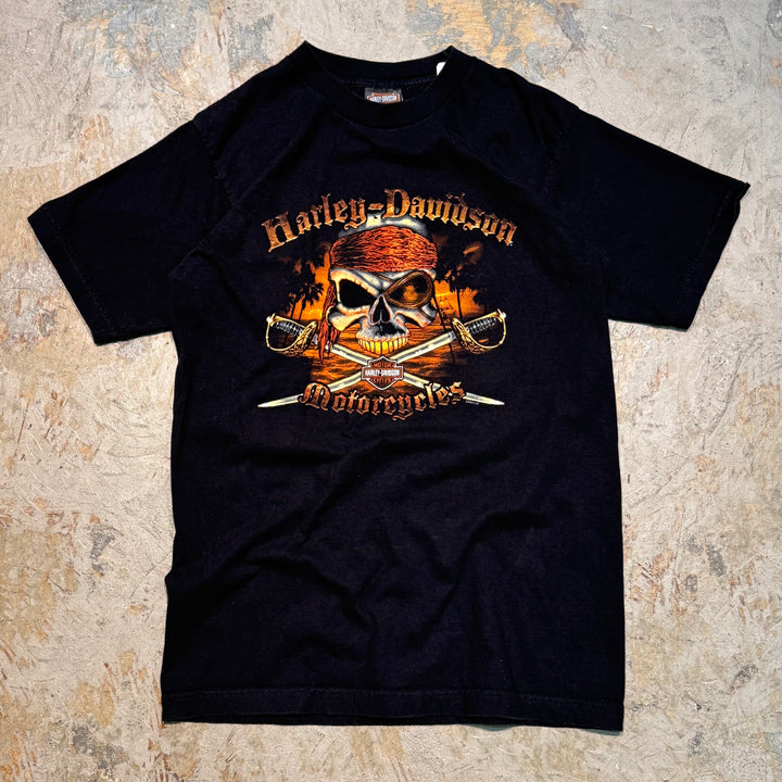 古着 USA製 Harley-Davidson/ハーレーダビッドソン/ プリントTシャツ/ サイズM