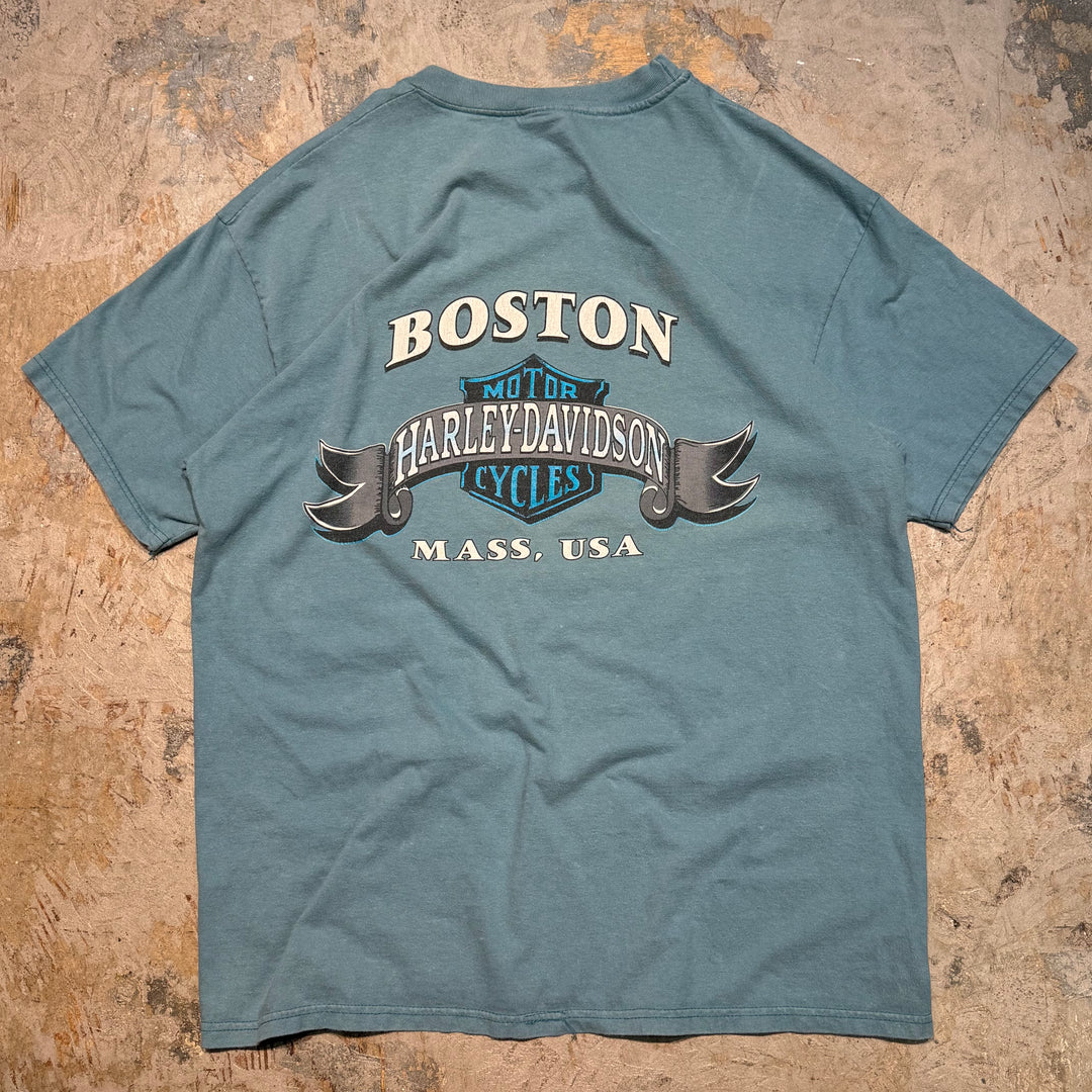 古着 USA製 Harley-Davidson/ハーレーダビッドソン/ プリントTシャツ/ サイズXL