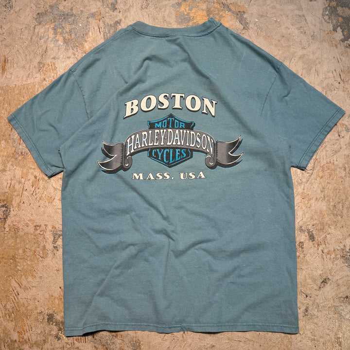 古着 USA製 Harley-Davidson/ハーレーダビッドソン/ プリントTシャツ/ サイズXL