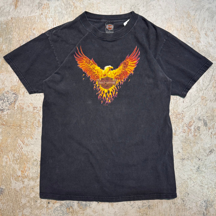 古着 USA製 Harley-Davidson/ハーレーダビッドソン/ プリントTシャツ/ サイズL