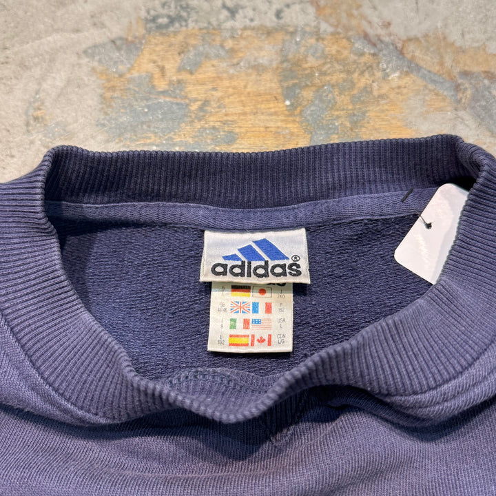 古着 90's adidas/アディダス/クルーネックスウェット/ サイズXL相当