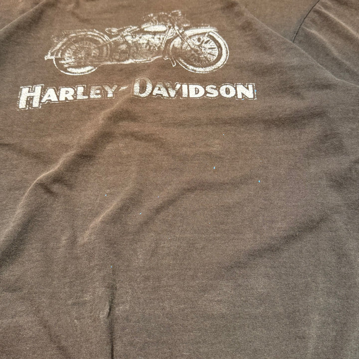 古着 USA製 FRUIT OF THE LOOM/ フルーツオブザルーム/ Harley-Davidson/ ハーレーダビッドソン/ プリントTシャツ/ サイズM相当