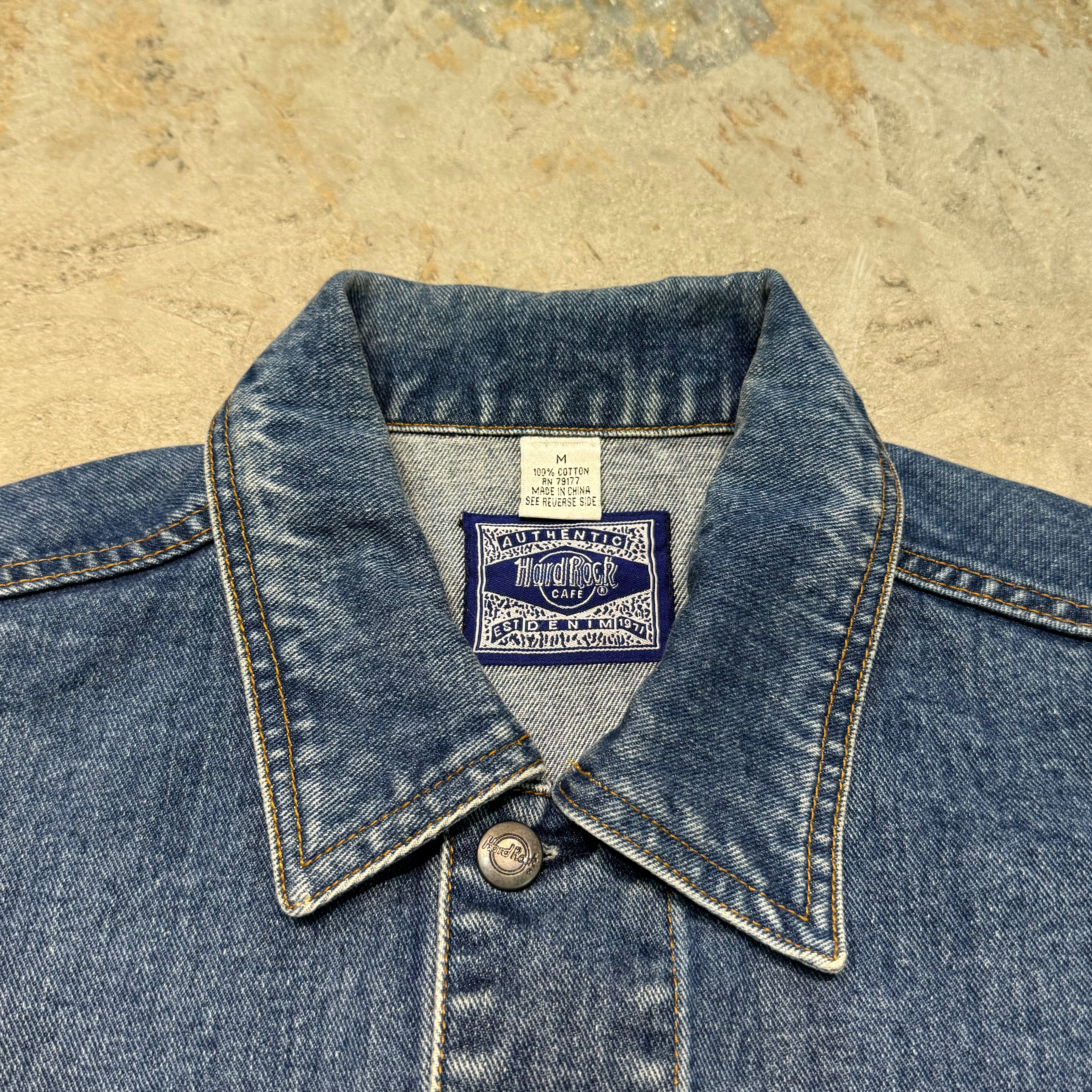 Hard Rock Cafe Hong Kongデニムジャケット VINTAGE デニムジャケット 