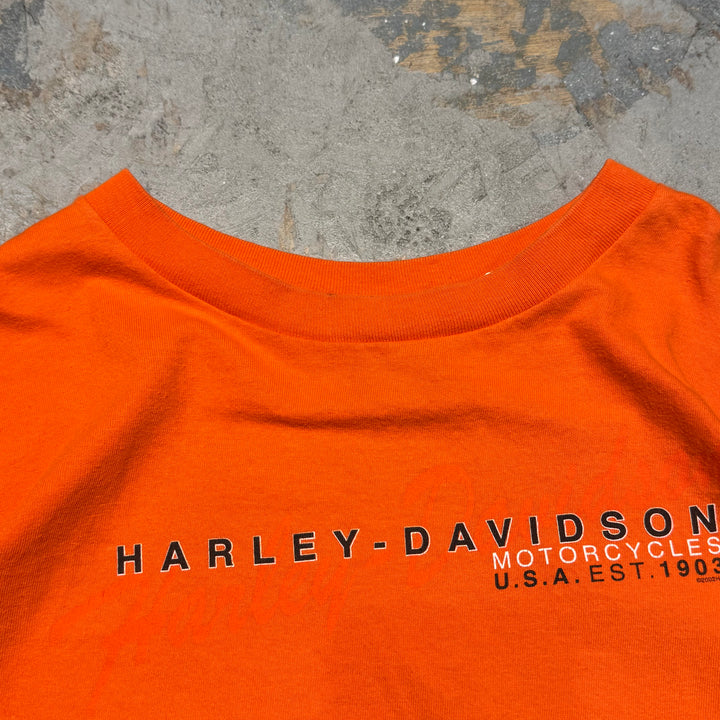古着 USA製 Harley-Davidson/ハーレーダビッドソン/ プリントTシャツ/ サイズXL