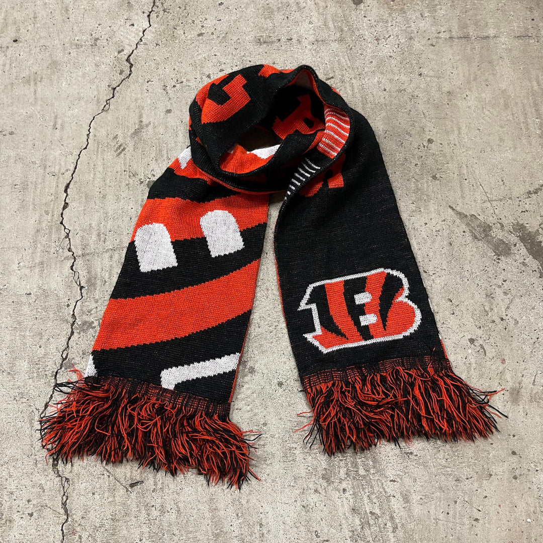 #3071 古着 スポーツマフラー/CINCINATI BENGALS/シンシナティ・ベンガルズ / フットボール