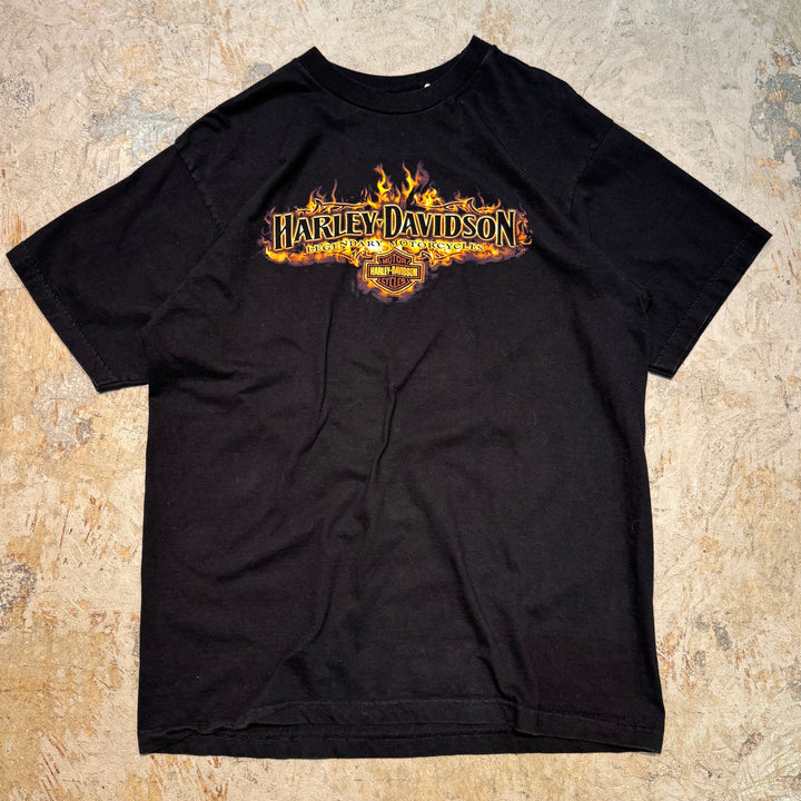 古着 USA製 Harley-Davidson/ハーレーダビッドソン/ プリントTシャツ/ サイズXL
