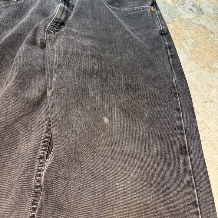 古着 USA製 Levi's/リーバイス/Black Denim Pants/ブラックデニムパンツ/550/実寸サイズ33×30