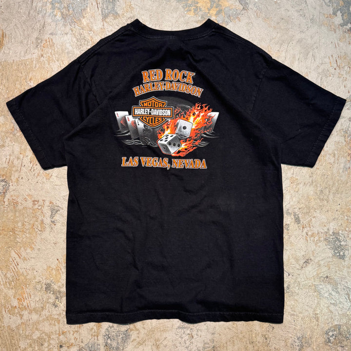古着 USA製 Harley-Davidson/ハーレーダビッドソン/ プリントTシャツ/ サイズXL