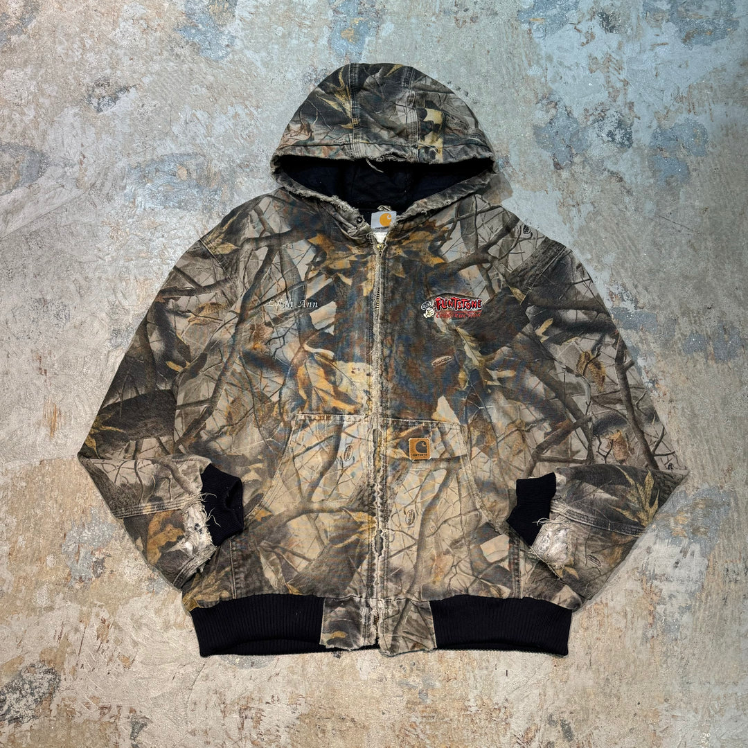 古着 carhartt/カーハート/アクティブジャケット/ダック地/ 刺繍 古着 carhartt/カーハート/アクティブジャケット/ダック地/ 刺繍