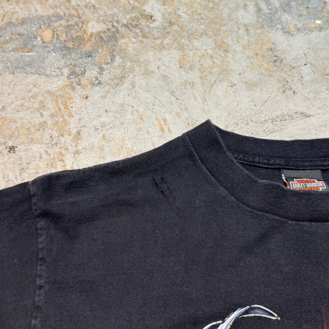 古着 USA製 Harley-Davidson/ハーレーダビッドソン/ プリントTシャツ/ サイズXL