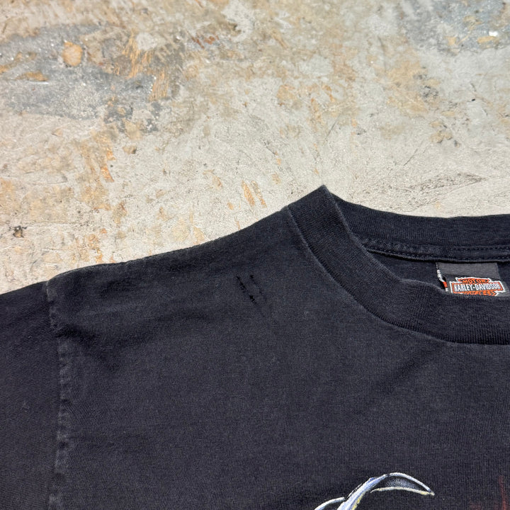 古着 USA製 Harley-Davidson/ハーレーダビッドソン/ プリントTシャツ/ サイズXL
