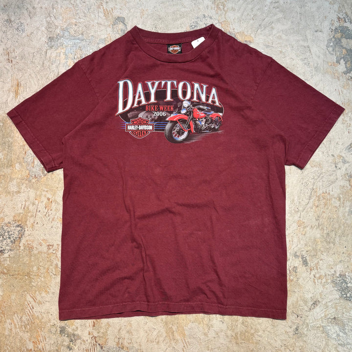 古着 USA製 Harley-Davidson/ハーレーダビッドソン/ プリントTシャツ/ サイズXL