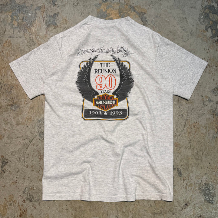 古着 USA製 Harley-Davidson/ ハーレーダビッドソン/ プリントTシャツ/ サイズM