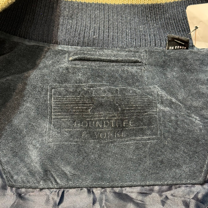 古着 USAVINTAGE / Suede leather Jacket/スエードレザージャケット/ヌバック/ レザー/ スタジャン/ サイズL