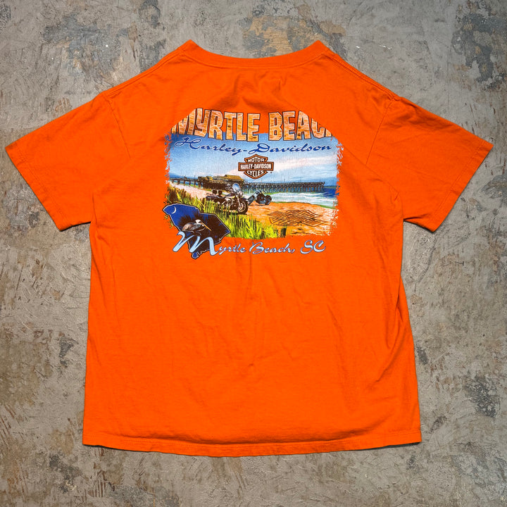 古着 USA製 Harley-Davidson/ハーレーダビッドソン/ プリントTシャツ/ サイズXL