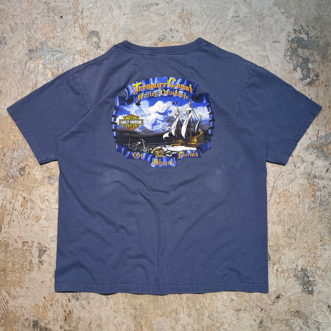 古着 USA製 Harley-Davidson/ハーレーダビッドソン/ プリントTシャツ/ サイズXL