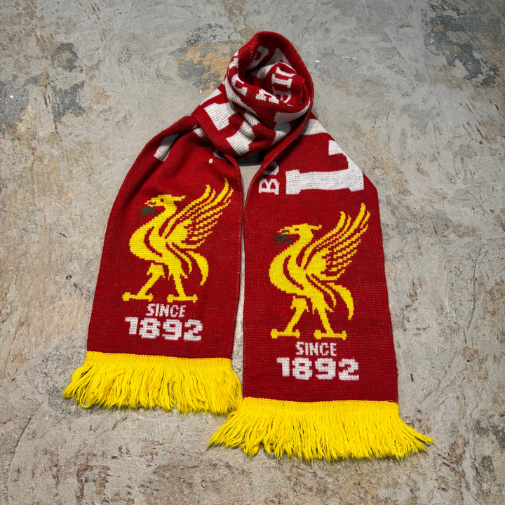 古着 サッカーマフラー /LIVERPOOL.FC/ リヴァプールFC/ ONCE A RED ALWAYS A RED/プレミアリーグ