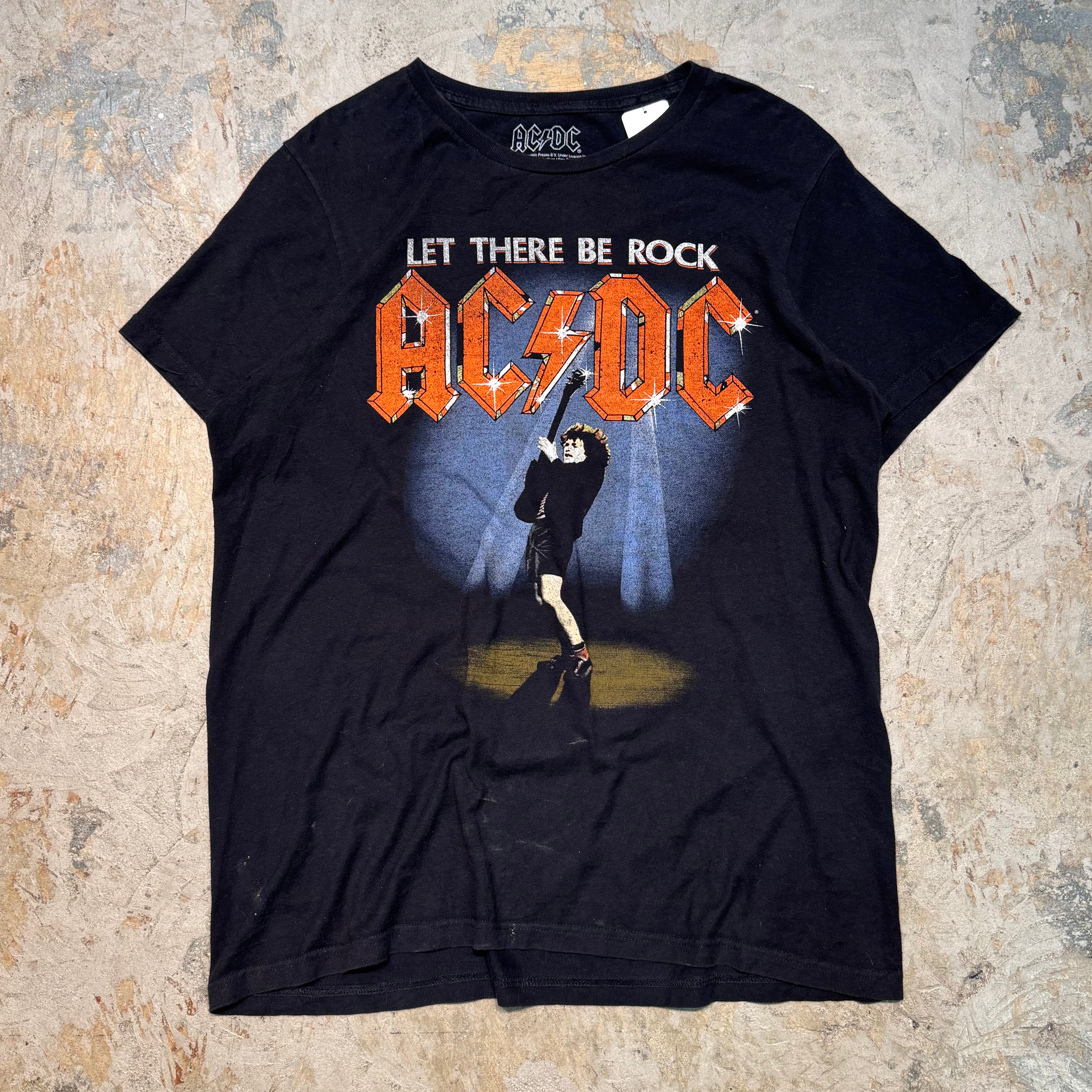 AC/DC エーシーディーシー ツアーTシャツ 半袖 00s メキシコ製 XXL AC/DC Tシャツ 4XLサイズ エーシー・ディーシー XXXXL ロック