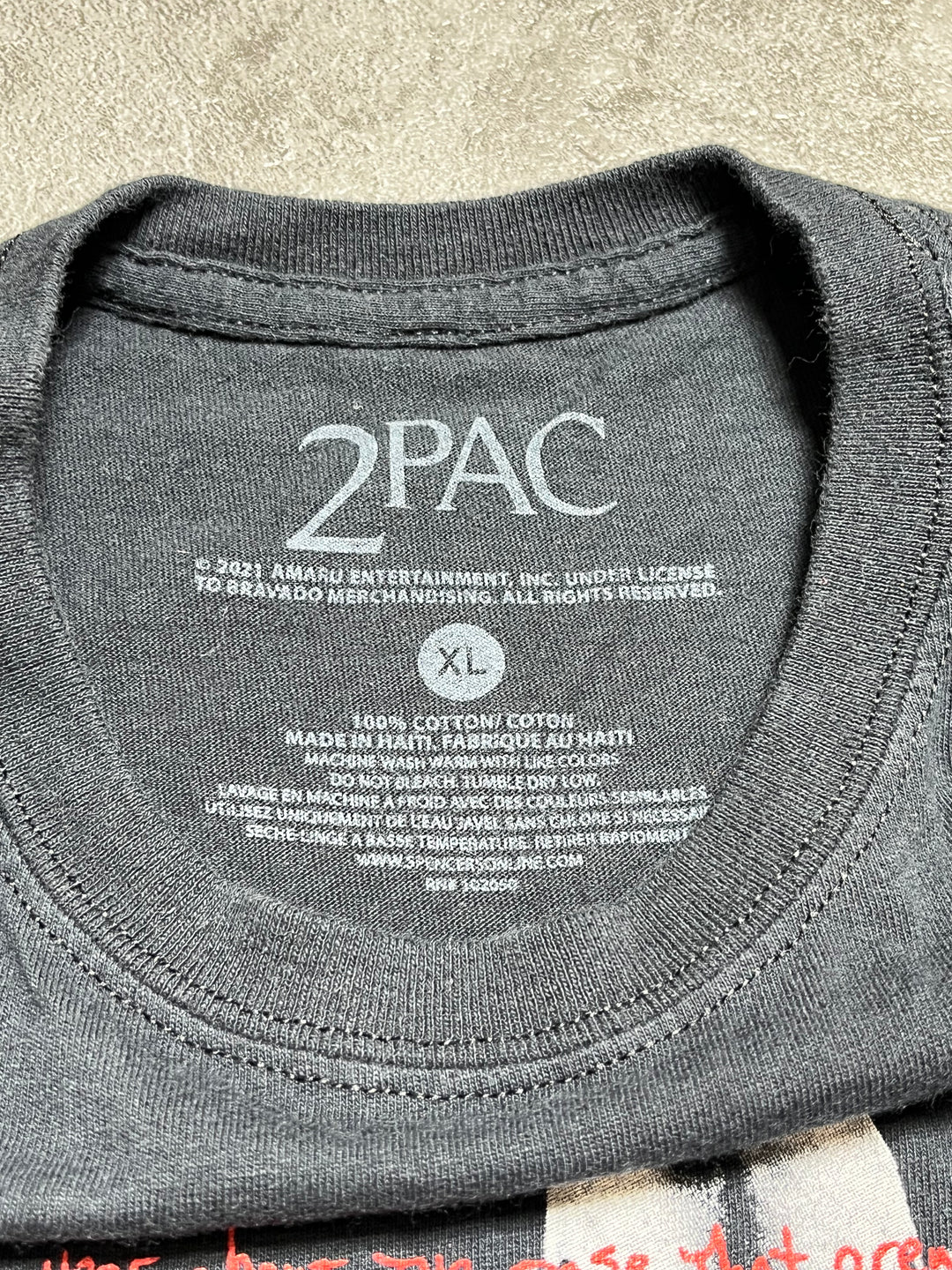古着 2PAC/ツーパックTシャツ/サイズXL